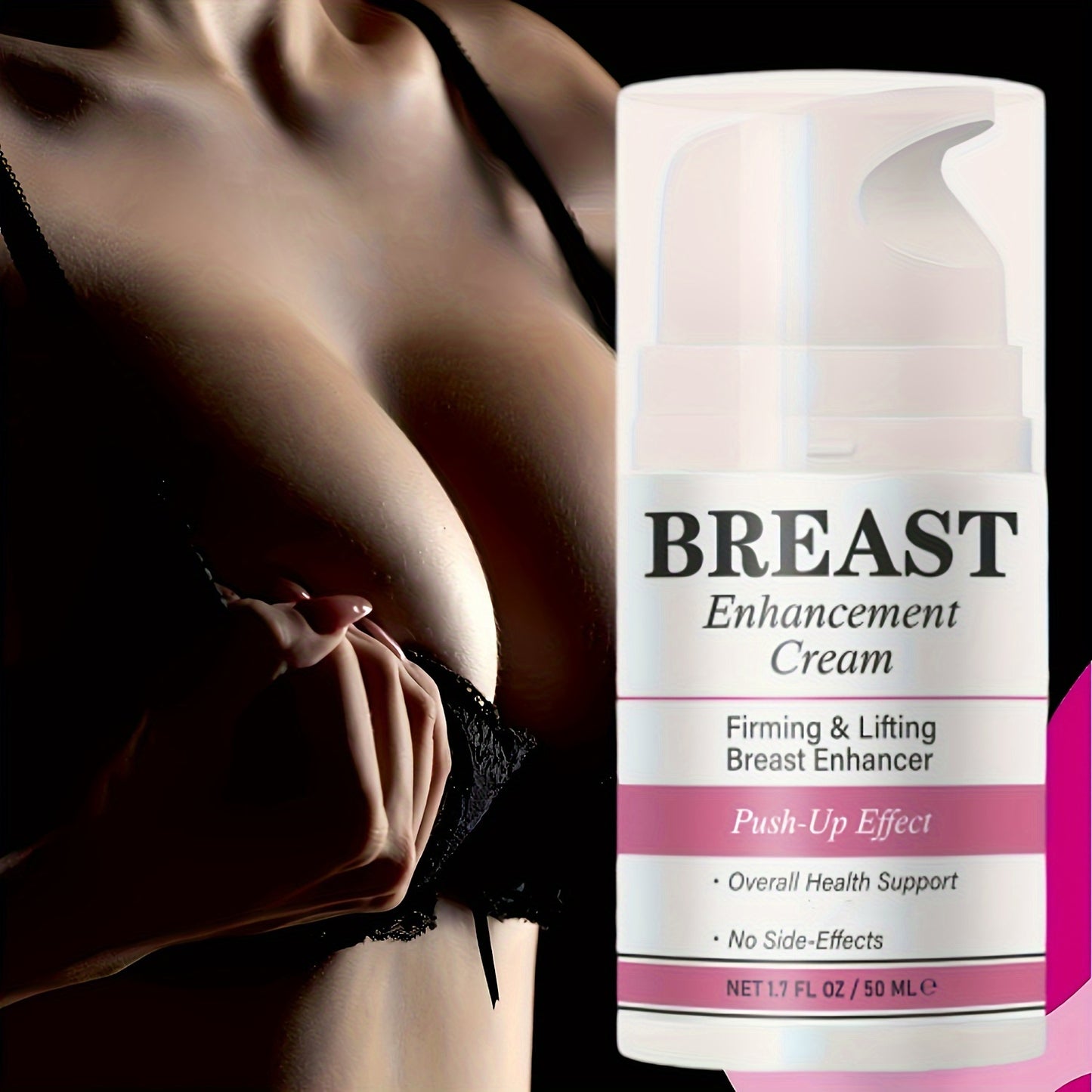 Personal Care
Gentle Breast Enhancement Cream - 50Ml | Fast-Acting, Lifting & Firming Formula For All Skin Types | Alcohol-Free With Vitamin E & Collagen