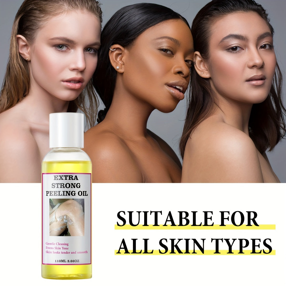 Facial care
Even Complexion Oil For Dark Skin, Yellow Even Complexion Oil With Salicylic Sodium Hyaluronate, Strong smoothes the skin Extra Strength, Even Complexion Solution For Body All Skin Type