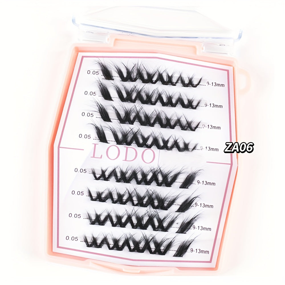 False Eyelashes
40 Clusters Individual Eyelashes Fluffy Natural Segmented Eyelashes Cluster Dramatic Lashes Extension Soft 3D False Eyelashes Makeup 9-13mm Mix