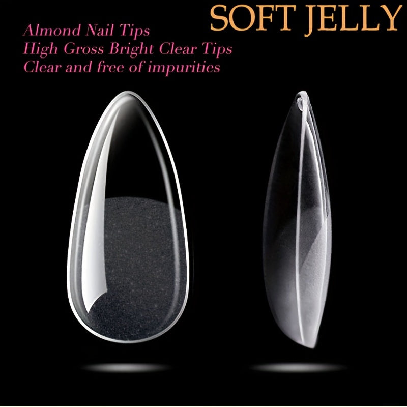 Nails
120 pcs Full Cover Oval Nail Tips - 12 Sizes - Matte Finish - Perfect for Manicures Salon Use