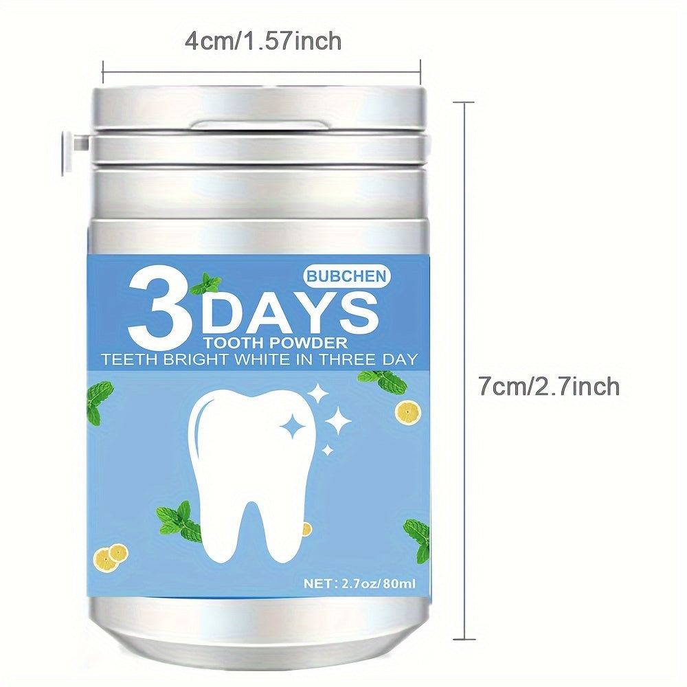 Oral Care
1pc 80ml Pearl Essence Teeth Whitening Powder, Tooth Deep Cleaning Powder, Breath Freshener, Tooth Cleaning Powder For Daily Life