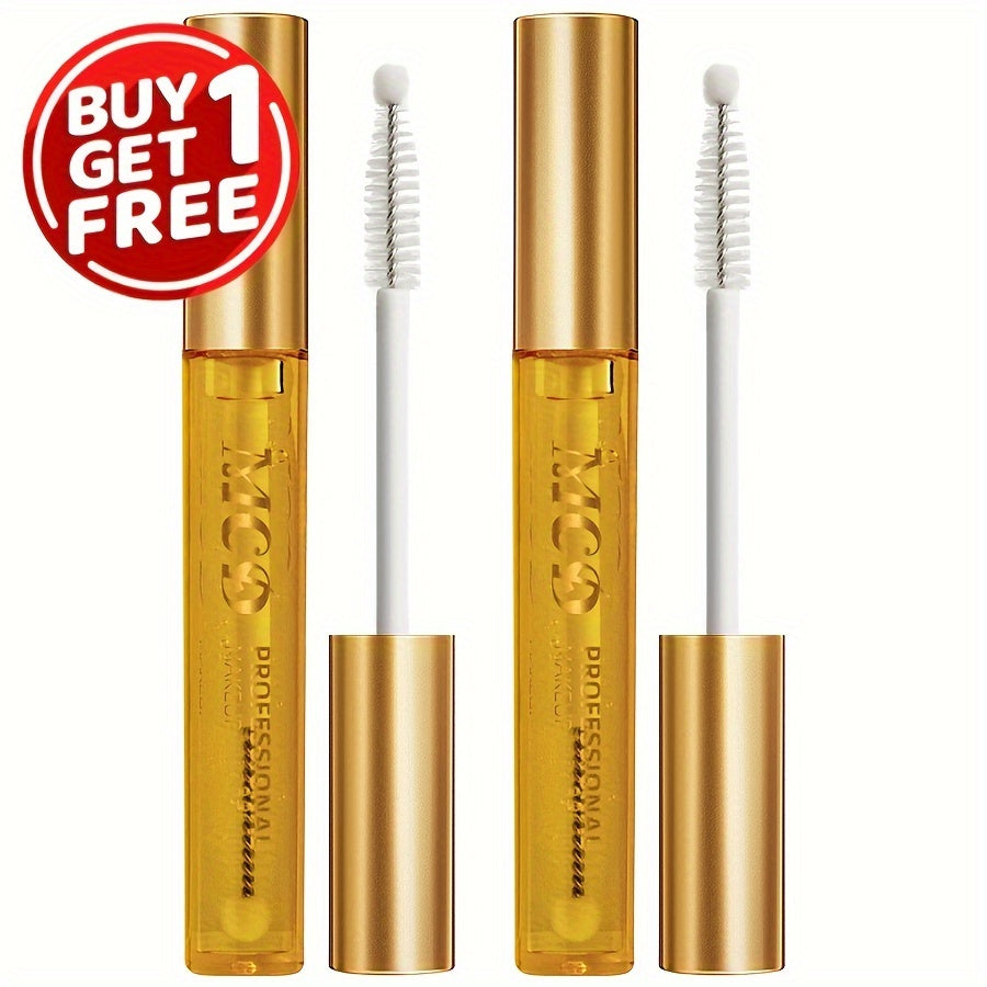 Makeup [Buy 1 Get 1 Free] Nourishing Eyelash And Eyebrow Enhancer Serum - Natural Ingredients, Deeply Moisturizing, Eye Cosmetics Gel Mascara Cream