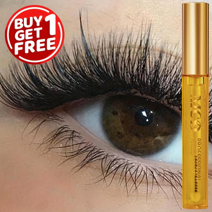 Makeup [Buy 1 Get 1 Free] Nourishing Eyelash And Eyebrow Enhancer Serum - Natural Ingredients, Deeply Moisturizing, Eye Cosmetics Gel Mascara Cream