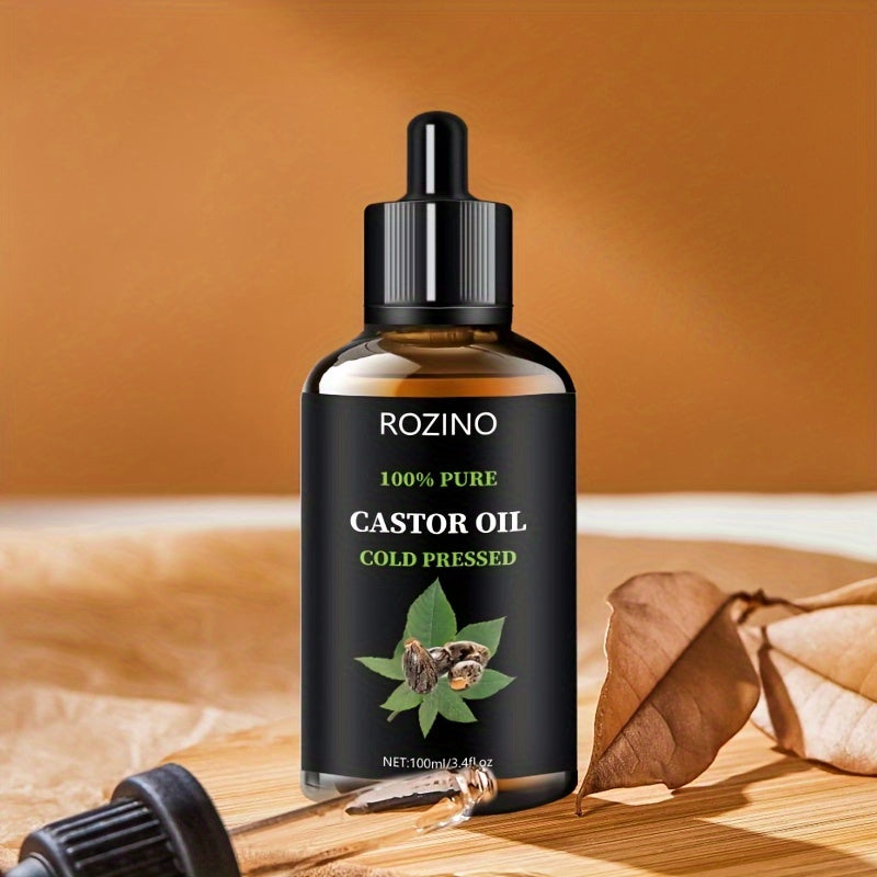 Facial care
100ml Castor Oil, For Hair Eyelashes And Eyebrows, Castor Oil Cold Pressed Unrefined, Essential Oil For Dry Hair, Skin & Nails Care