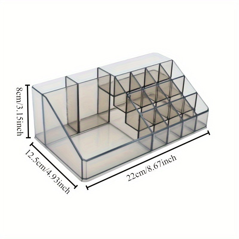 Makeup bags & Storage
Acrylic Cosmetic Organizer Display Case with Drawers - Polished Finish, Lightweight, No Installation Required Storage Box for Lipstick, Skincare - Alcohol-Free Desktop Dresser Organizer