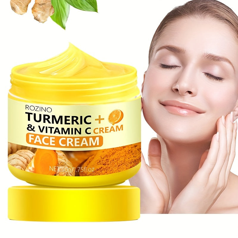 Facial care
50g Turmeric + Vitamin C Face Cream, Moisturizing Skin, Rich In Vitamin C, Deep Facial Care