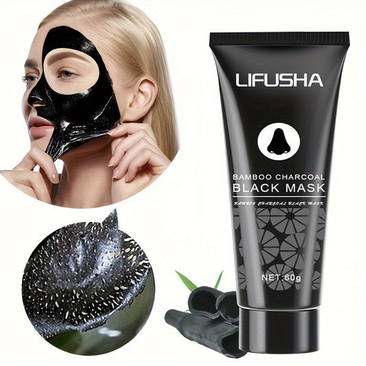 Facial care
1/2pcs Bamboo Charcoal Peel Off Cleansing Mud Mask, Blackhead Cleansing, Pore Cleanser, Great For Oily Skin, Face Mask For Women And Men