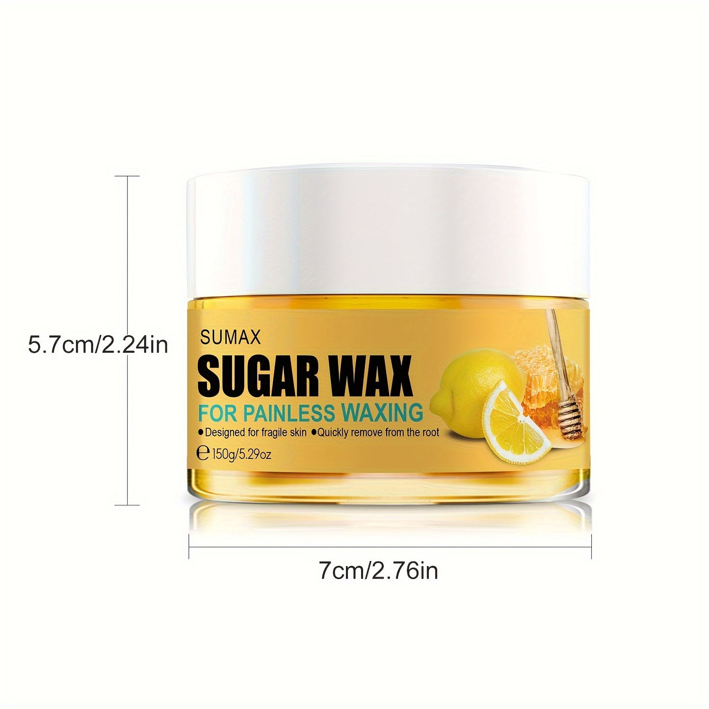 Shave & Hair Removal
150g Honey Lemon Wax, Natural Ingredients, Efficient Hair Removal Effect, Mild Skincare Formula, Sugar Wax For Painless Waxing