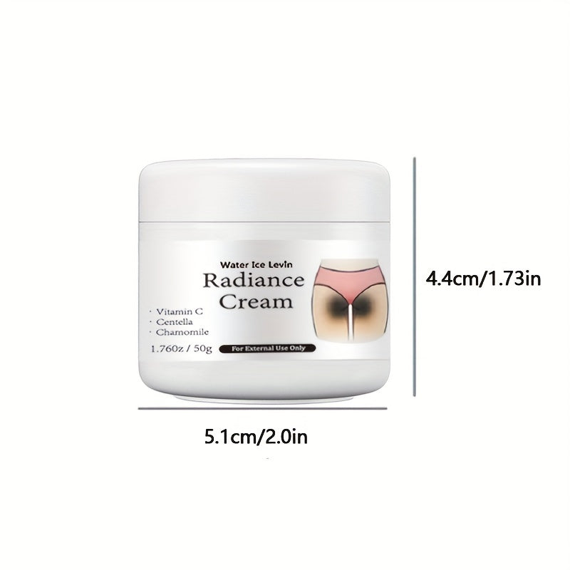 Personal Care
50g Radiance Cream Beauty Skin Cream With Vitamin C, Centella And Chamomile Extract, Underarm, Joint & Private Parts Hydrating Moisturizing Smoothing Skin Rejuvenation Cream