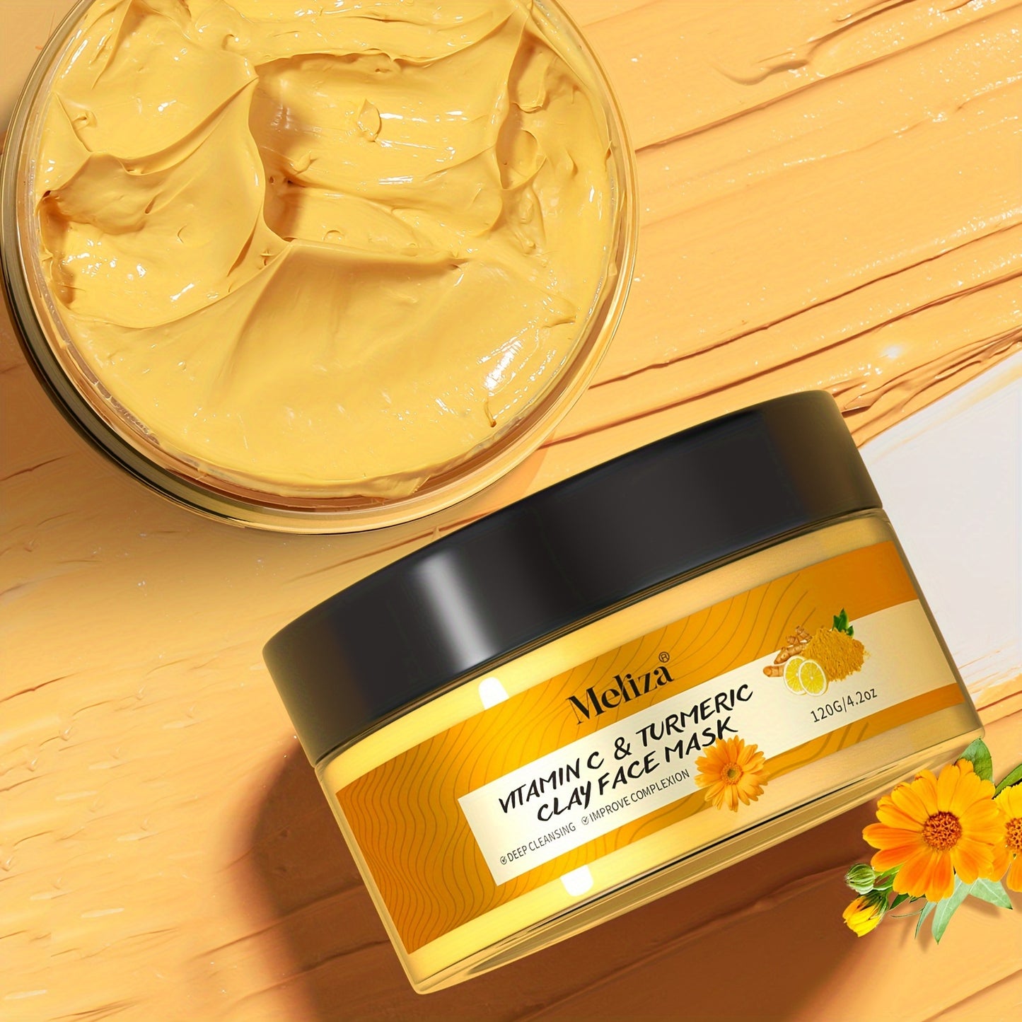 Facial care
120g Vitamin C Exfoliating Mask Turmeric Exfoliating Mask Improves Pores Deep Cleansing Mask Vitamin C Exfoliating Mask Smear Mask