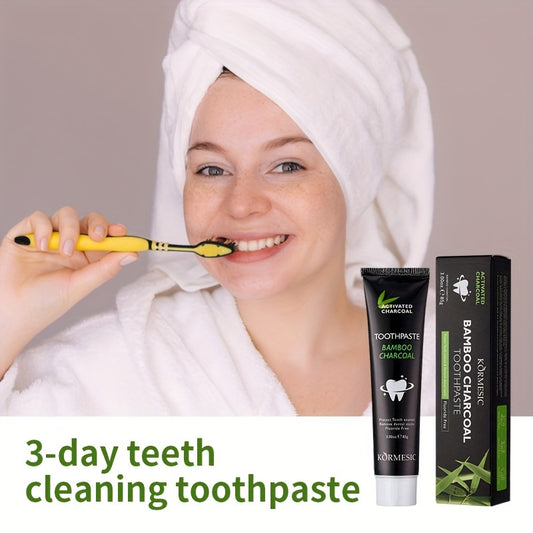 Oral Care
Bamboo Charcoal Toothpaste, Deep Cleaning Oral Care, Home Daily Life Essentials