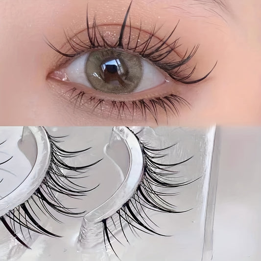 False Eyelashes
Transparent Stem False Eyelashes, Wavy Lashes False Eyelash Extensions Makeup Beauty Cosmetic