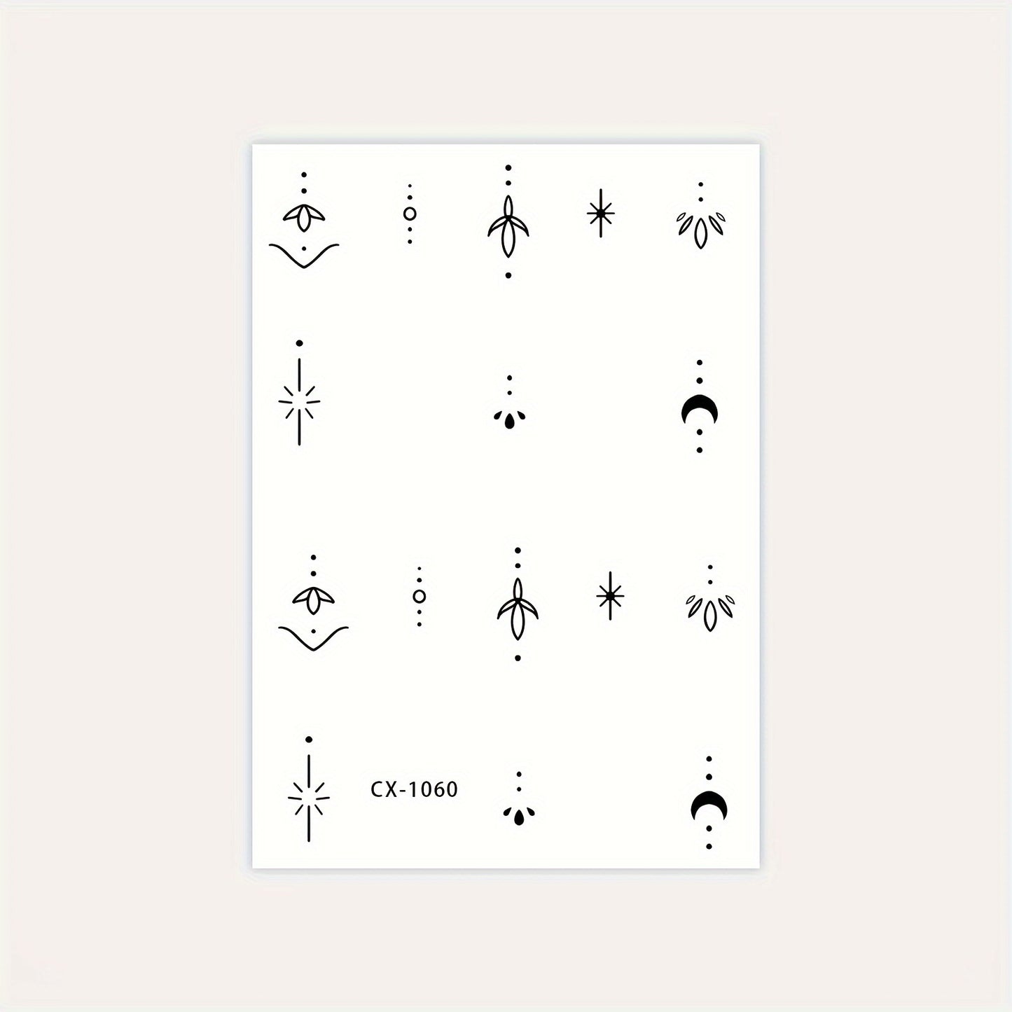 Temporary Tattoos
Japanese Style Minimalist Temporary Finger Tattoos, Fashionable Small Symbols And Totems, Durable 1-3 Days, Easy To Apply Body Art Stickers