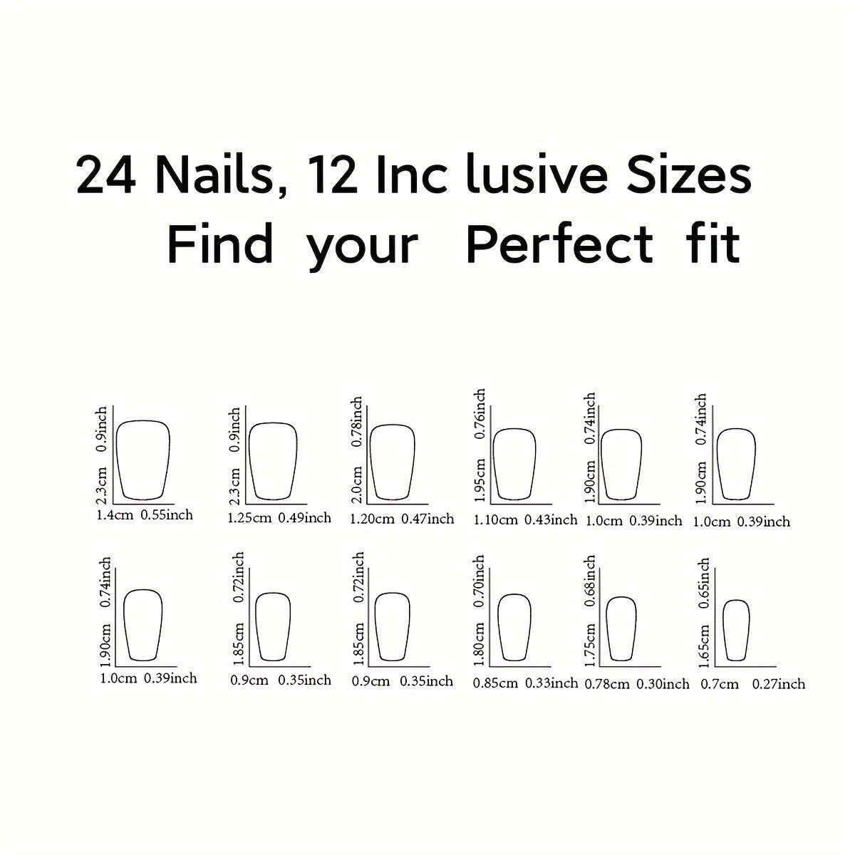 Nails
24Pcs Black Glossy Square Short Press On Nails with Silver Glitter Gradient Design & Jelly Adhesive + Nail File Set