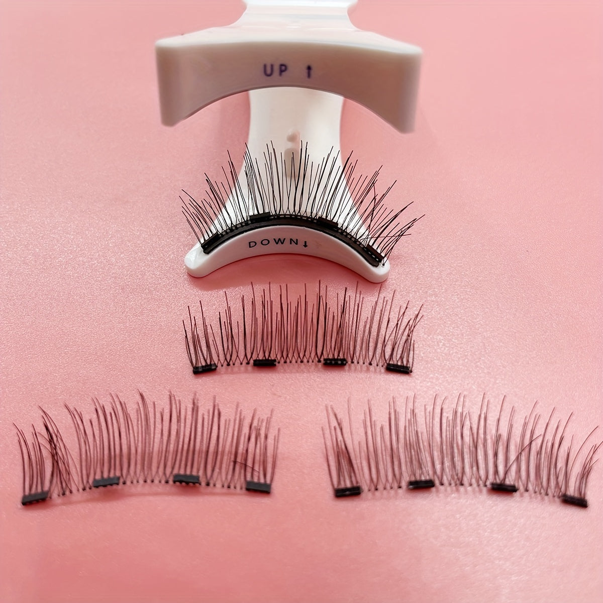 False Eyelashes
Magnetic Magnetic Lashes - 3D Eyelashes with Cross Pattern, Voluminous, and Natural Style. Suitable for 6-9mm, 10-12mm, and 13-15mm lengths. Perfect for C and D curls. Reusable and no glue required.