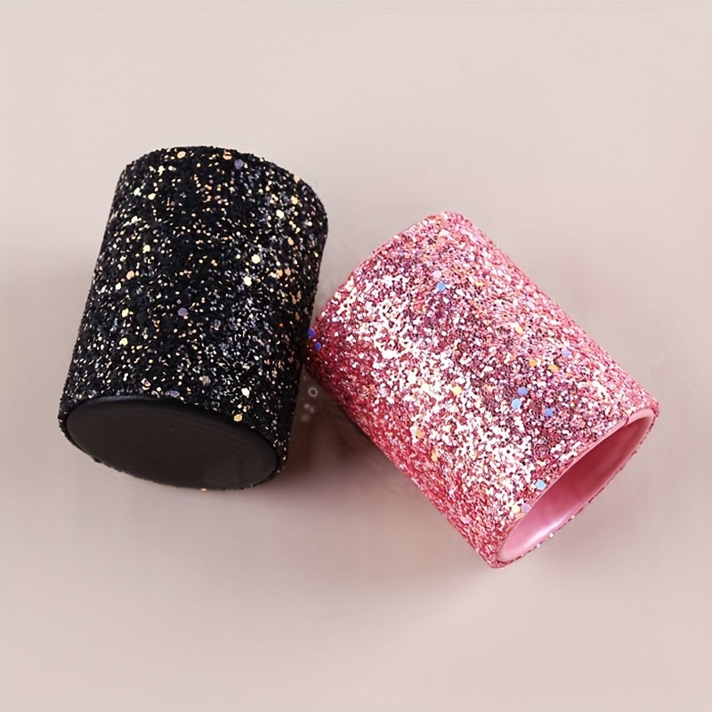 Makeup bags & Storage
Glitter Makeup Brush Holder Sequin Decor Pencil Cup Shiny For Women, Makeup Brush Holder Organizer Cup Gift For Desk Office Classroom Home Sequin Brush Bucket