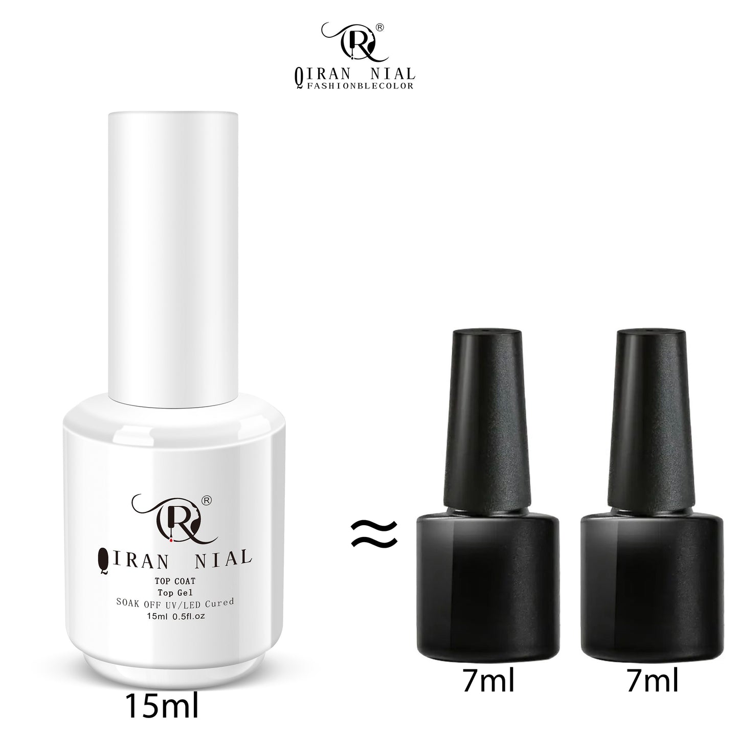 Nails
15ml Gel Base And Top Coat Matte & Glossy Top Coat For Gel Nail Polish, No Wipe Clear Gel Top Coat Gel Base Coat Nail Polish Soak Off UV Lamp Gel Polish 1pc