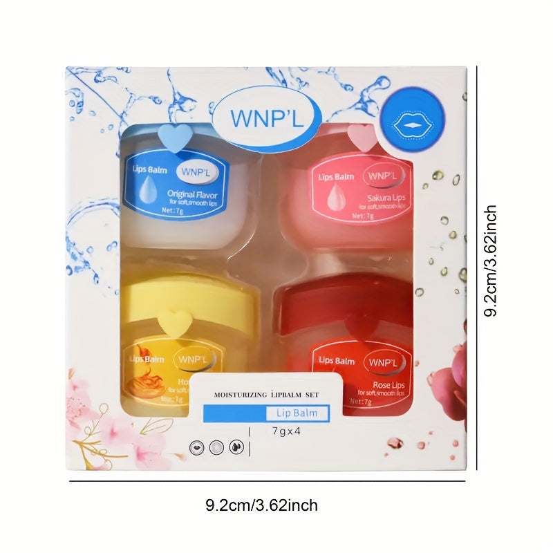 Personal Care
4/6/8PCS Moisturizing Lip Balm Set, Hydrating, Keep All-Day Moisture For Dry Lips, Long-lasting Effect, Men & Women Valentine's Day Gifts