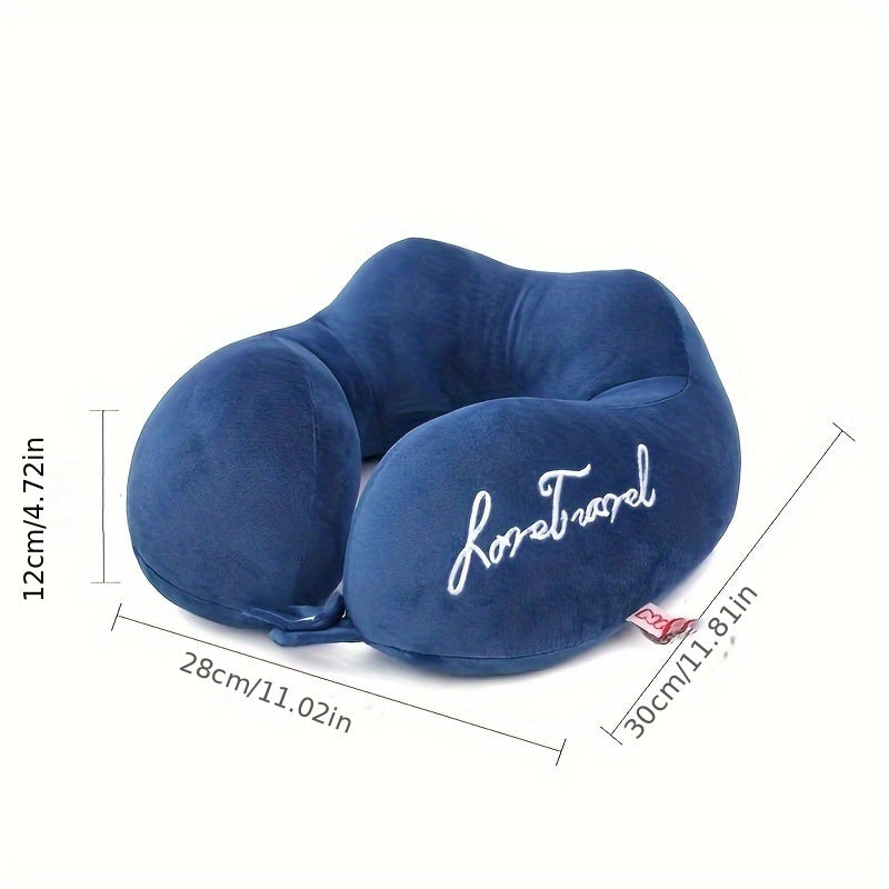 Beauty Tools
Portable U-Shaped Neck Pillow For Travel & Driving - Comfortable Double Hump Design, No Battery Required