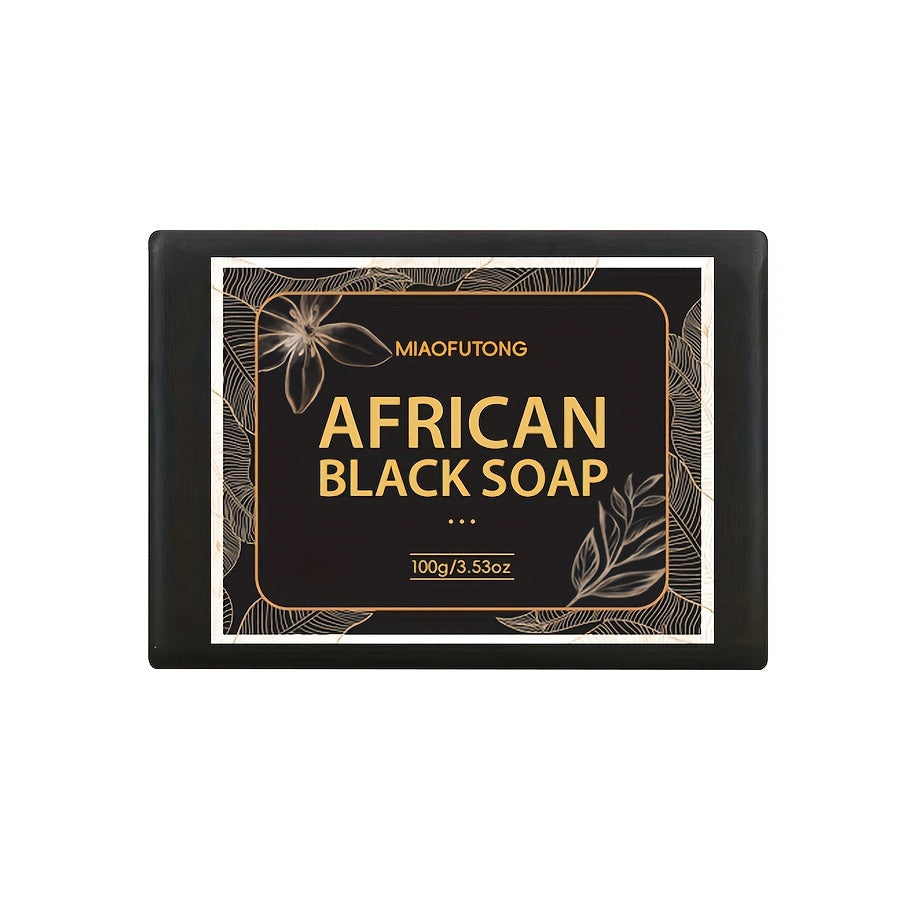 Personal Care
African Black Soap Bar 100g - Unisex-Adult Moisturizing Cleanser with Shea Butter & Coconut Oil – Alcohol-Free Refreshing Scent - Ideal for All Skin Types, Face & Body – Rich in Charcoal & Bamboo