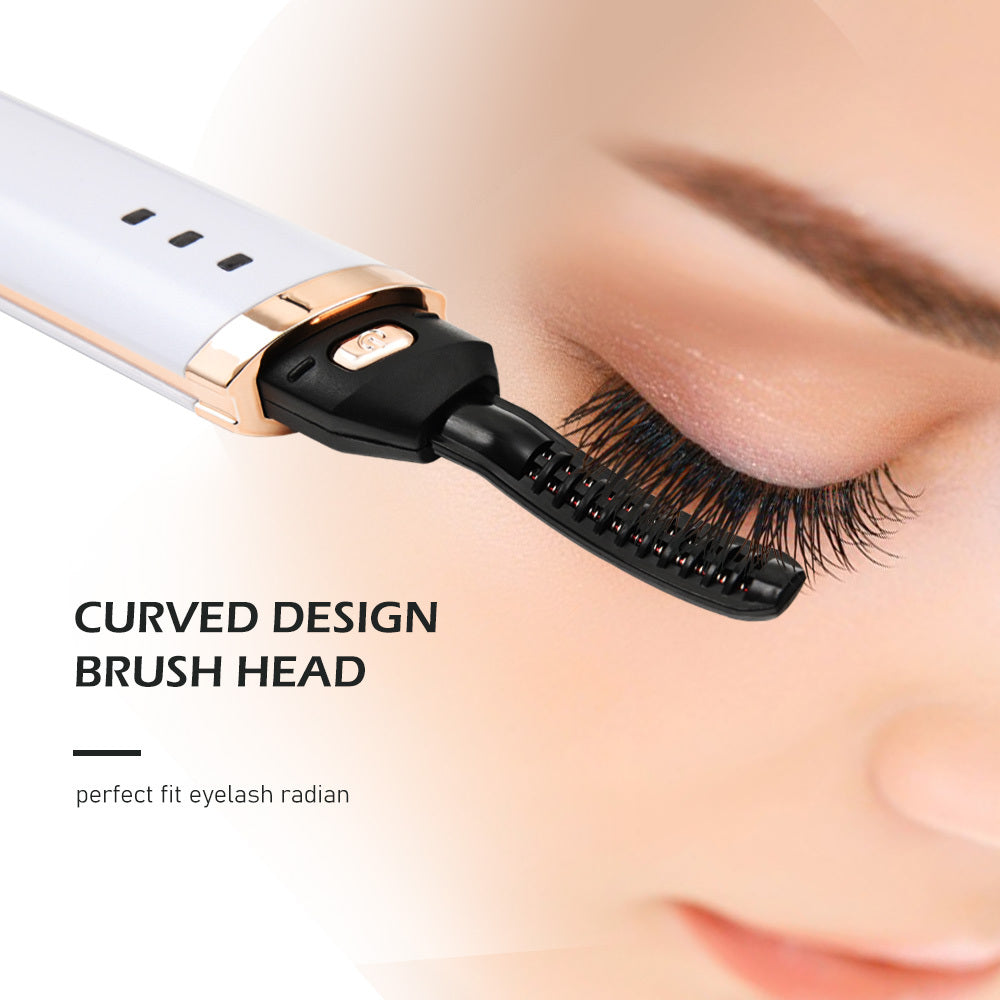 False Eyelashes
Long-Lasting Portable Electric Eyelash Curler with Heated Technology - Perfect Gift for Women