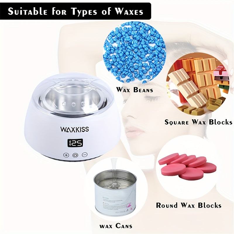 Shave & Hair Removal
Smart Touch-Controlled Wax Melting Machine Set, Hard Wax/Full Body Hair Removal Wax Heater, Suitable For Facial Eyebrow Bikini Leg Waxing, Includes 4 Packs Of Hard Wax Beads