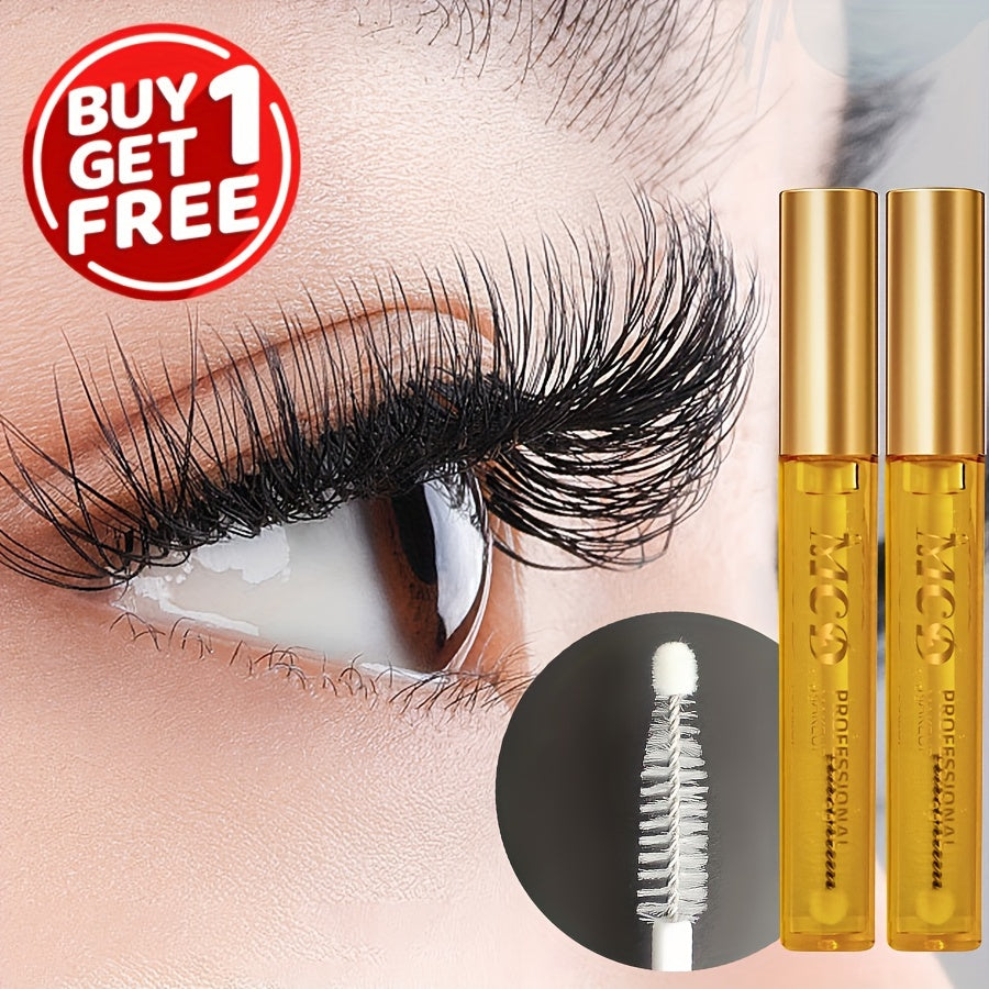 Makeup [Buy 1 Get 1 Free] Nourishing Eyelash And Eyebrow Enhancer Serum - Natural Ingredients, Deeply Moisturizing, Eye Cosmetics Gel Mascara Cream