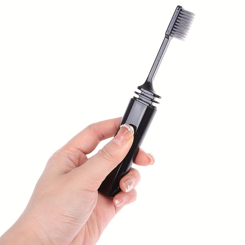 Oral Care
Portable Compact Charcoal Folding Toothbrush - Perfect for Travel, Camping, and Hiking - Easy to Take and Efficient Teethbrush