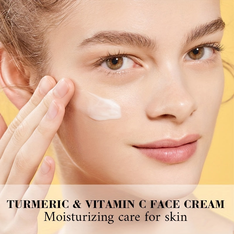 Facial care
50g Turmeric + Vitamin C Face Cream, Moisturizing Skin, Rich In Vitamin C, Deep Facial Care