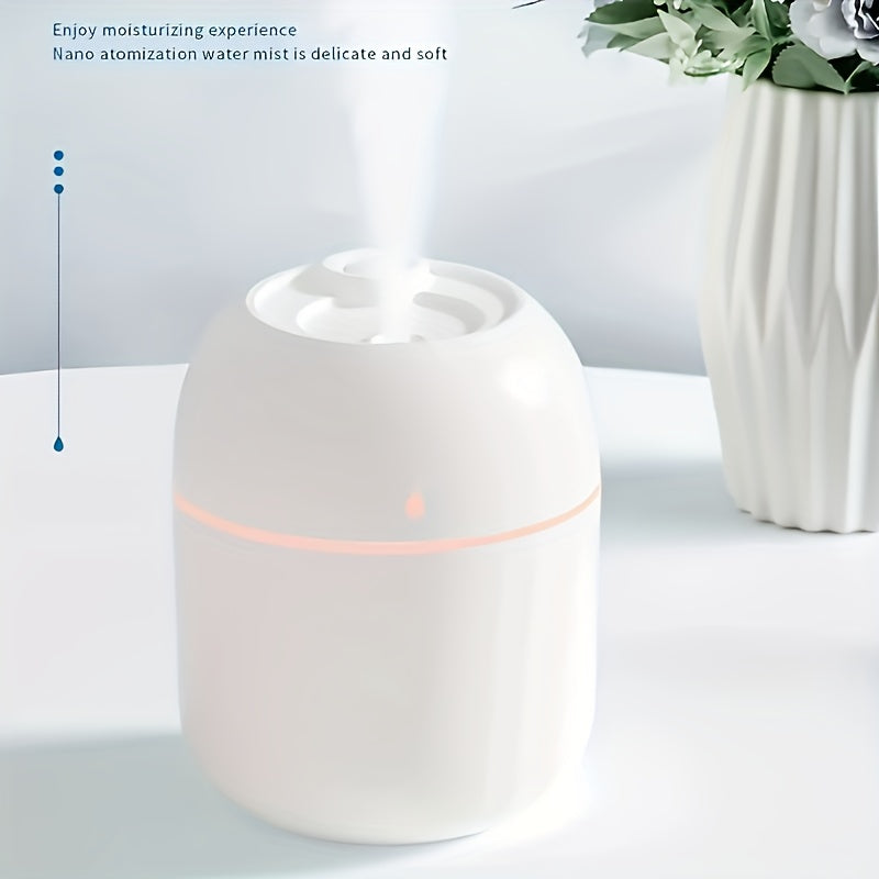 Beauty Tools
Desktop Humidifier, Portable Humidifier, With Colorful Atmosphere Lights, Creative Holiday Gifts - Perfect For Home, Office