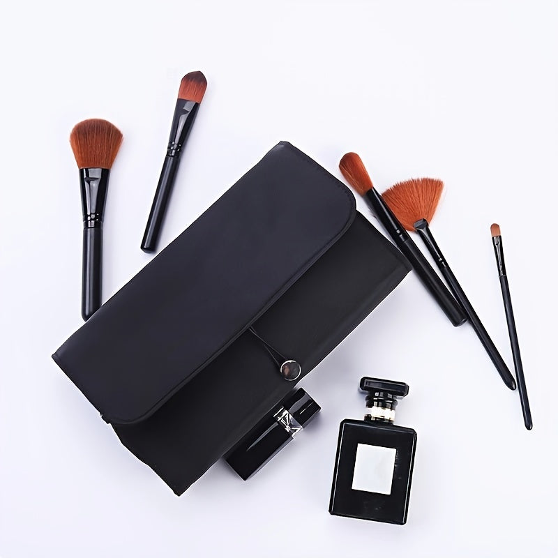 Makeup bags & Storage
Portable Makeup Brush Bag - Organize Your Cosmetics and Travel in Style (Black)