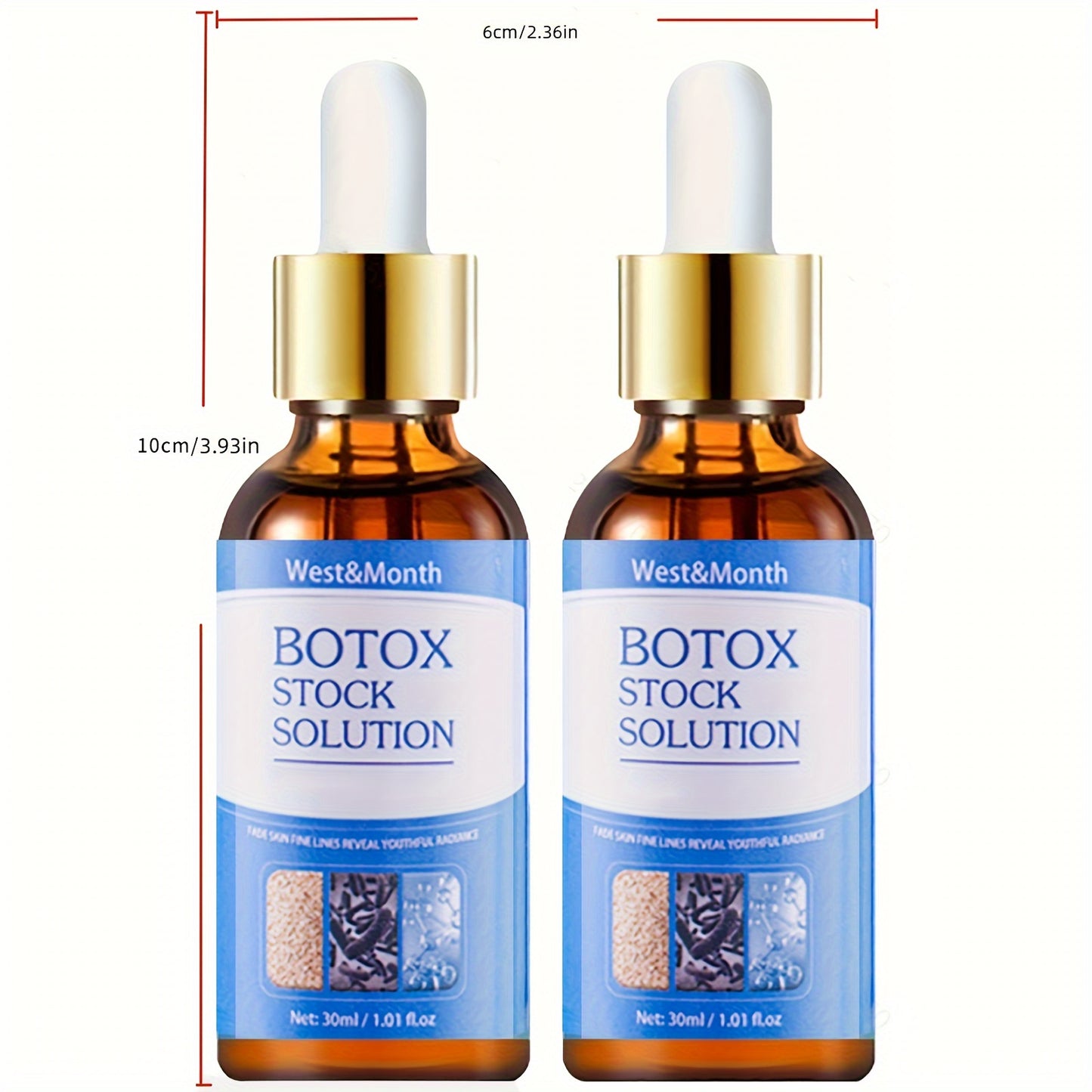 Facial care
Botox Stock Solution Facial Serum 2023 Newest Youthfully Botox Face Serum Instant Face Lift Cream, Hydrating Face Serum, Dark Spot Corrector Collagen Serum For Women 30ml (2pcs)