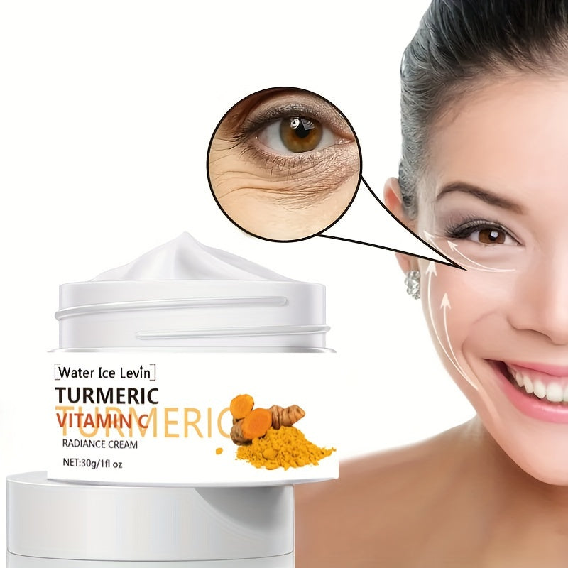 Personal Care
30g Turmeric Vitamin C Radiance Cream Repair Eye Cream To The Look Of Eye Bags And Black Circles, Eye, Moisturize And Moisturize Eye Cream .