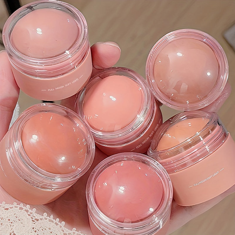 Makeup 6 Color Blush Peach Pink Blush Mute Light Foggy Face Quick Makeup Suitable For Any Group Of People To Enhance The Color So That The Skin Looks Transparent And Flawless