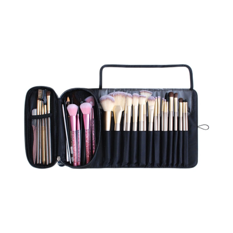 Makeup bags & Storage
Portable Makeup Brush Bag - Organize Your Cosmetics and Travel in Style (Black)