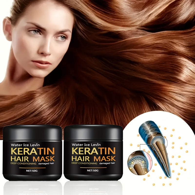 Hair Care
50g Keratin Hair Mask Professional Hair Care Mask Deep Hair Conditioner For All Hair Types