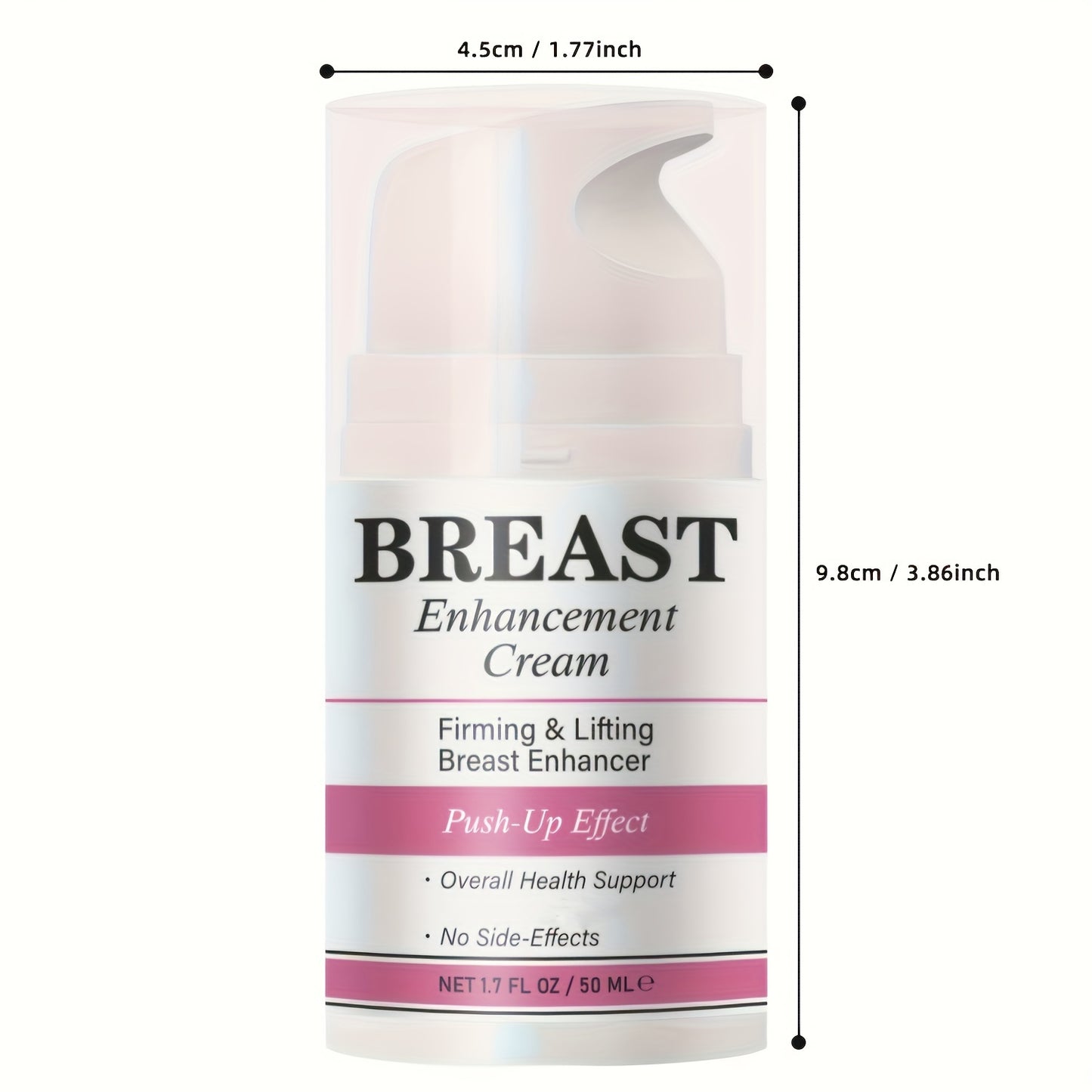 Personal Care
Gentle Breast Enhancement Cream - 50Ml | Fast-Acting, Lifting & Firming Formula For All Skin Types | Alcohol-Free With Vitamin E & Collagen