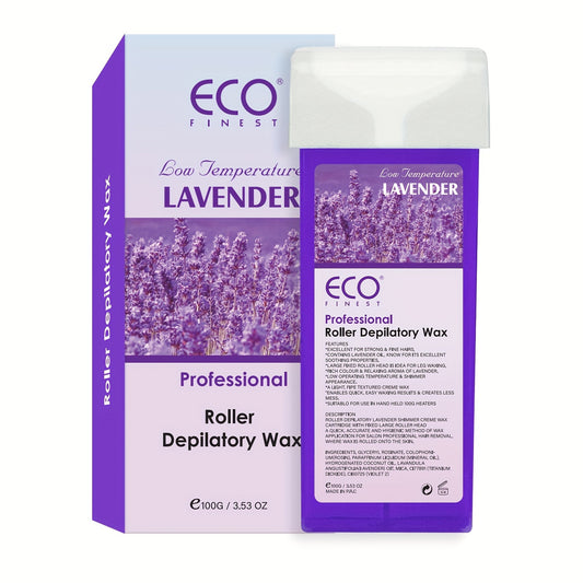 Shave & Hair Removal
100g Lavender Roller Depilatory Wax Cartridge, Home Use, Natural Ingredients Wax Refills, Easy To Use Soft Wax Roller For Hair Removal, Suitable For Sensitive Skin, Ideal For Body, Arms, Legs