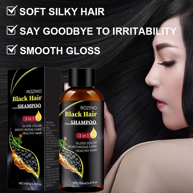 Hair Care
3 In 1 Hair Shampoo, Deep Cleaning And Moisturizing Hair, Easy To Clean, Containing Black Beans, Honey, Ginseng Essence, Moisturizing, Soft And Silky Hair, Making Hair Look Fluffy And Shiny