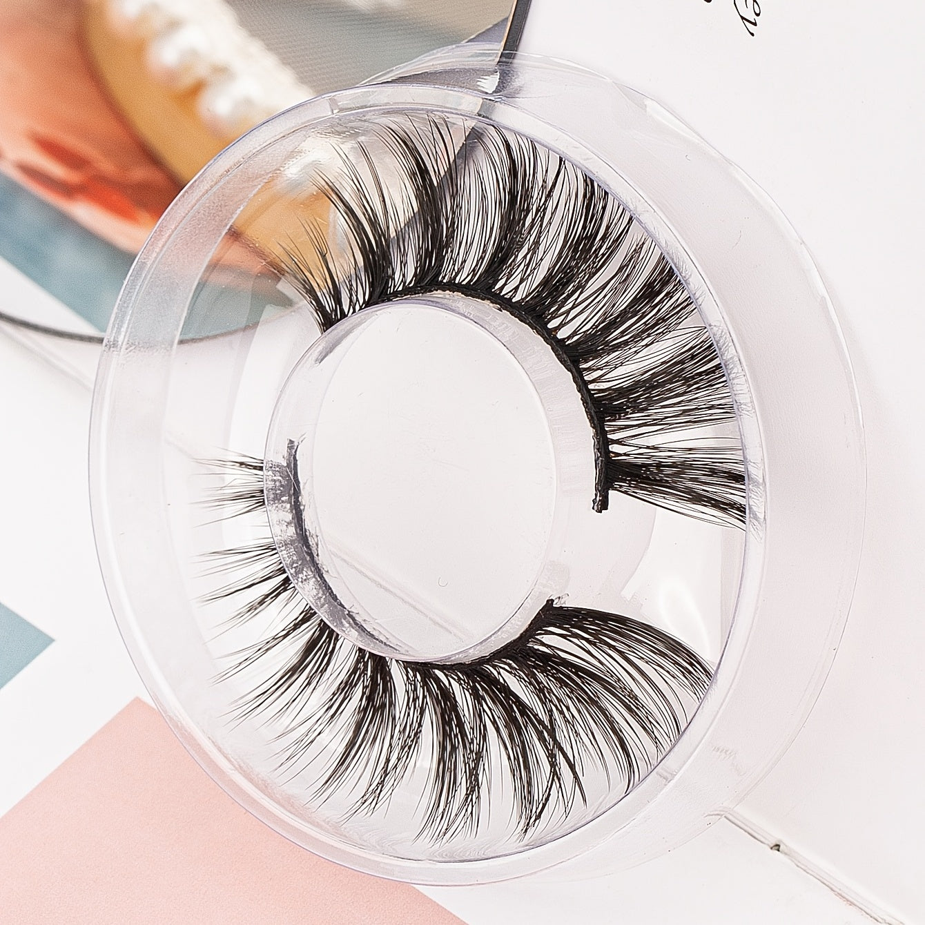 False Eyelashes
10 pairs Fluffy 6D Imitation Mink False Eyelashes - Long, Dramatic, Natural, Thick, Soft, and Artificial - Pack of 10 for Perfect Makeup