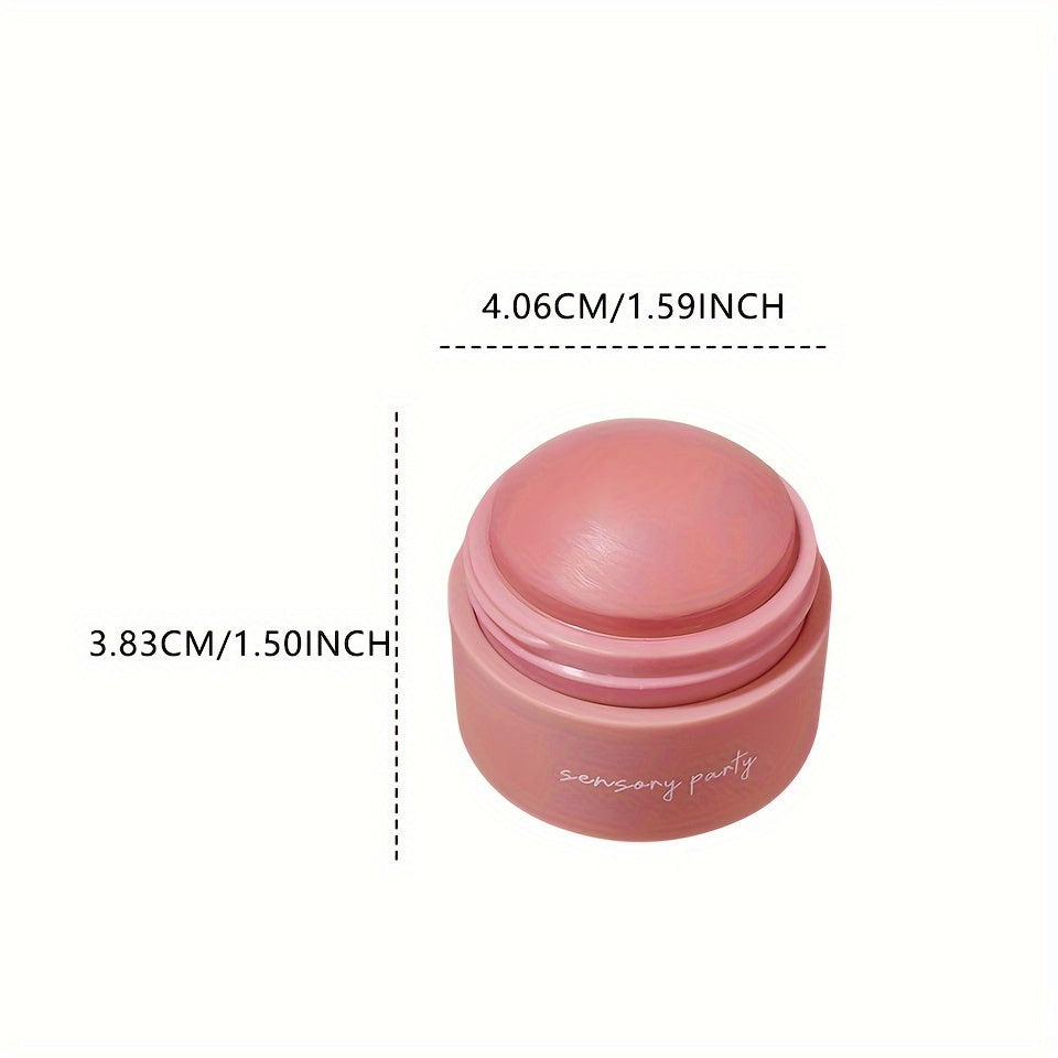 Makeup 6 Color Blush Peach Pink Blush Mute Light Foggy Face Quick Makeup Suitable For Any Group Of People To Enhance The Color So That The Skin Looks Transparent And Flawless