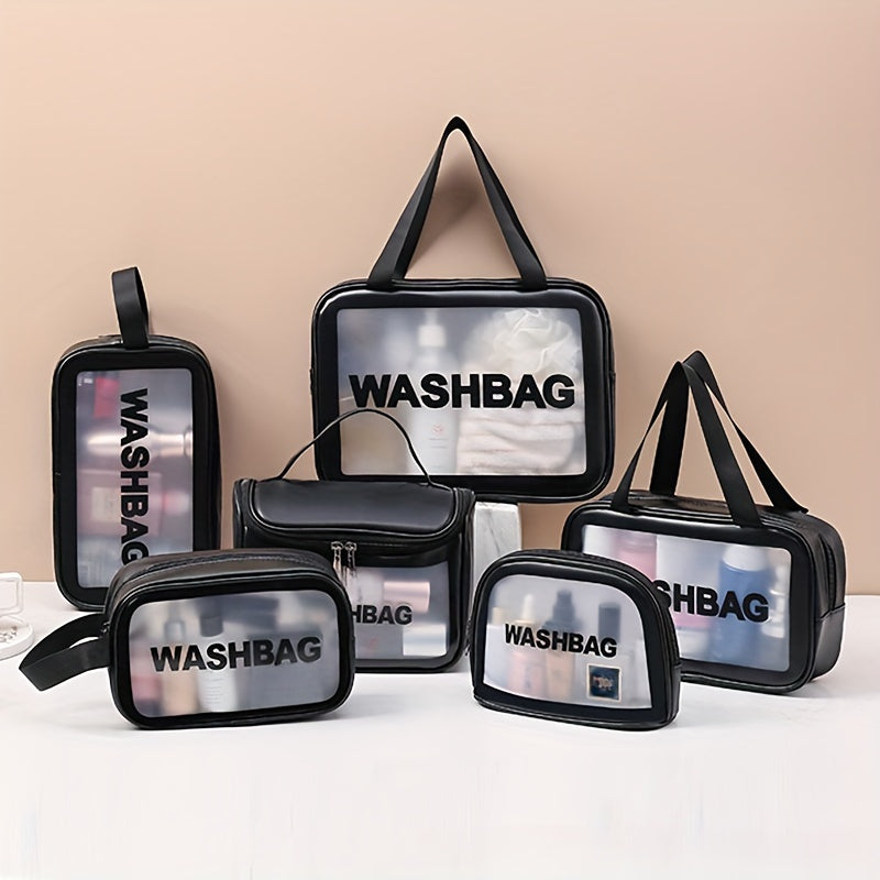 Makeup bags & Storage
Large Capacity Waterproof Toiletry Bag with Zipper for Women - Perfect for Travel and Organizing Makeup