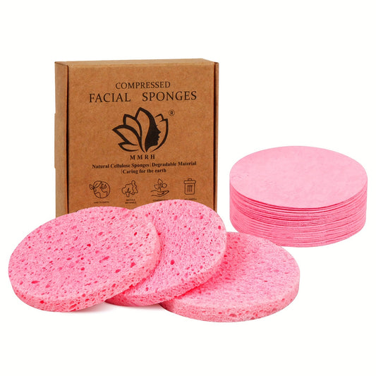 Facial care
20 Count Compressed Facial Sponges, Round Facial Cleansing Sponges, Natural Cosmetic Spa Sponges For Face Cleansing, Massage, Exfoliating, Makeup Removal