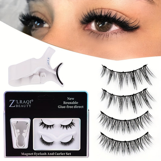 False Eyelashes
Magnetic Eyelashes With A Clip, False Eyelash Set, Glue-free, Comfortable And Safe, Eyelash Extension Easy To Use, Natural Look