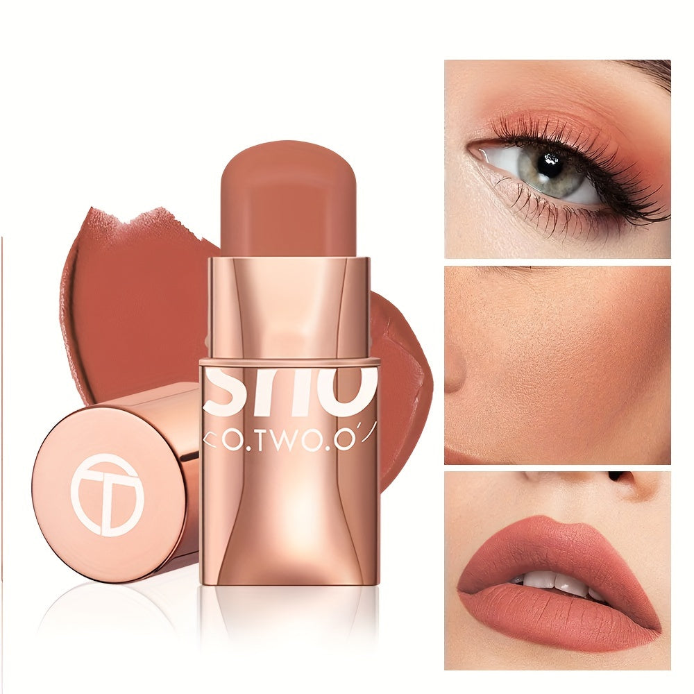 Makeup Long-Lasting 6 Colors Cheek And Lip Tint - Lightweight And Moisturizing Makeup Glow Color Bounce Blush Contain Plant Squalane