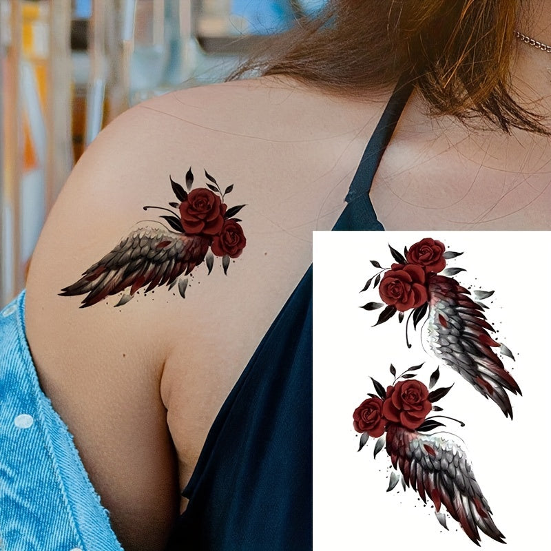 Temporary Tattoos
Waterproof Feather Tattoo Sticker - Stylish and Long-Lasting Temporary Tattoo