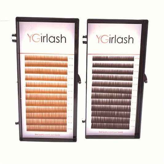 False Eyelashes
0.10 Thickness Permanent Handmade Eyebrow Light Brown Dark Brown Straight Eyebrow Extensions False Eyebrow No Curl Eyelash