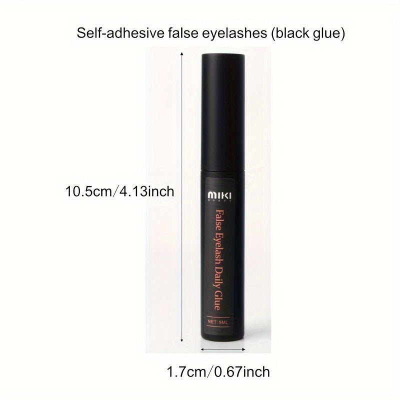 False Eyelashes
False Eyelashes Glue Natural Invisible Quick Drying Waterproof Long Lasting Effect Beauty Eyelash Glue 1pc False Eyelashes Black Glue