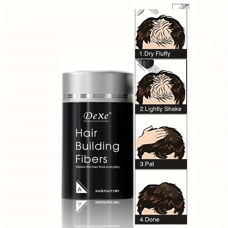 Hair Care
Dexe Hair Building Fibers - Instant Thickening & Volume For All Hair Types, Unisex, Powder Formula