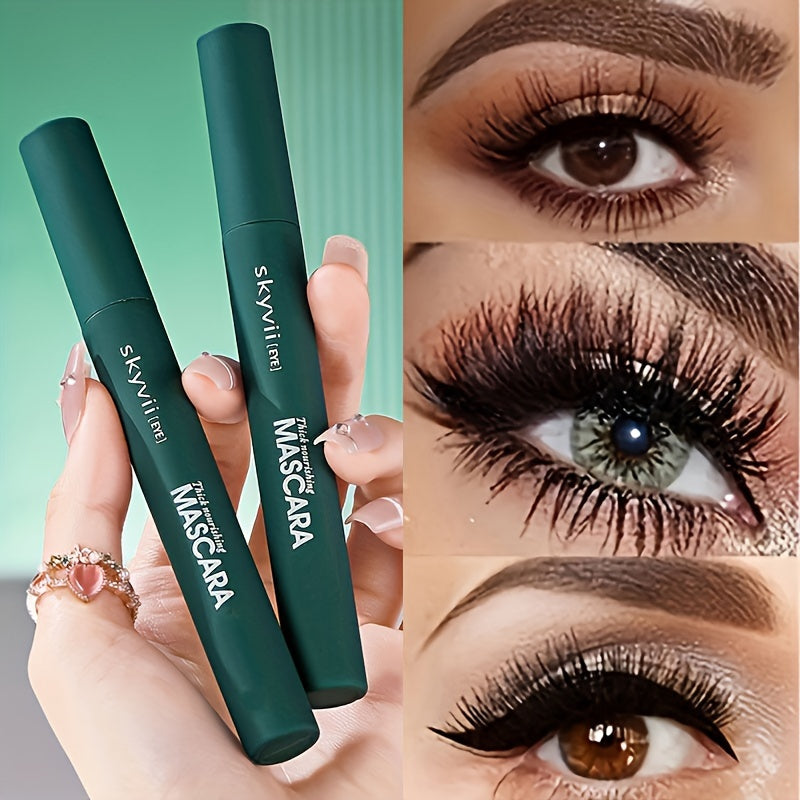 Makeup Mascara Waterproof Sweatproof Long Lasting No Take Off Makeup No Smudge Eye Mascara